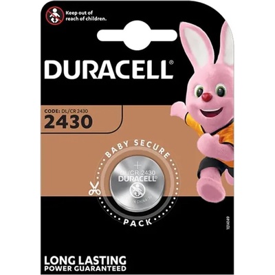 Duracell Батерия литиева Duracell DECR2430, CR2430, 3V, 1бр