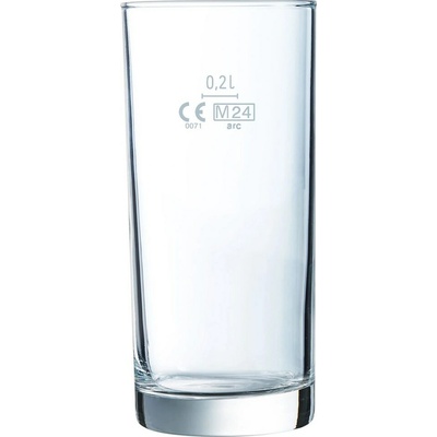 Aro Sklenice long s cejchem CE Basic 6 x 200 ml