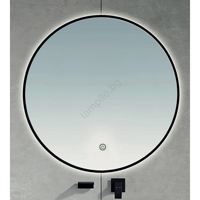 Brilagi - LED огледало за баня VENA BLACK LED/26W/230V 80 cm IP44 CRI 90 димируемо + CCT (BG4872)