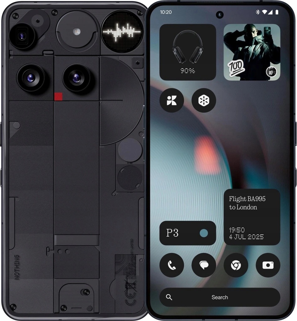 Nothing Phone (3) 16GB/512GB Black od 15 953 Kč - Heureka.cz
