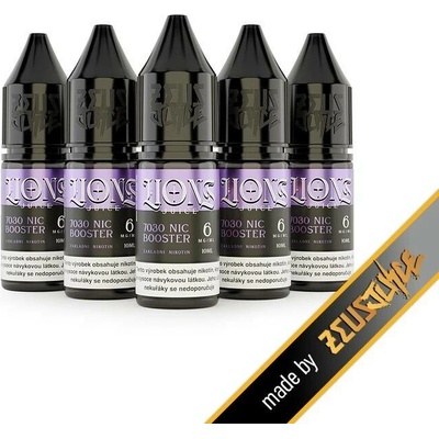 Lions Dripper Booster VG70/PG30 5x10 ml 6 mg