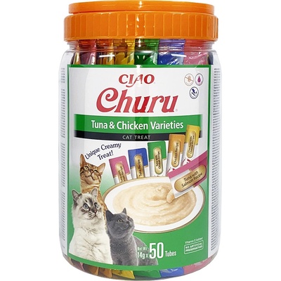 Churu Cat Vet Diet Purée Tuna&Chicken Varieties 50 x 14 g