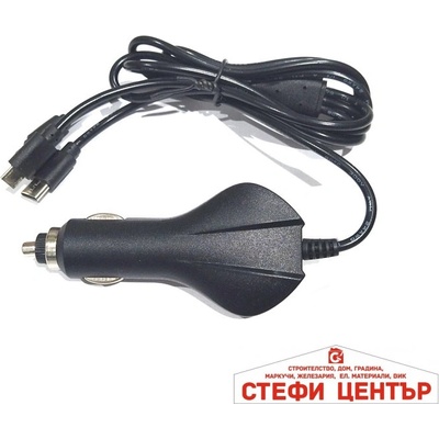 Paolo Адаптер за запалка А906 с 2 usb порта (46063)