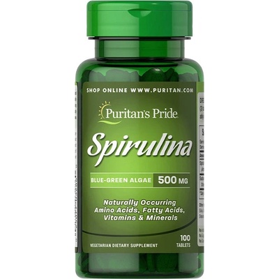 Puritan's Pride Spirulina 500 mg 100 Tabliet