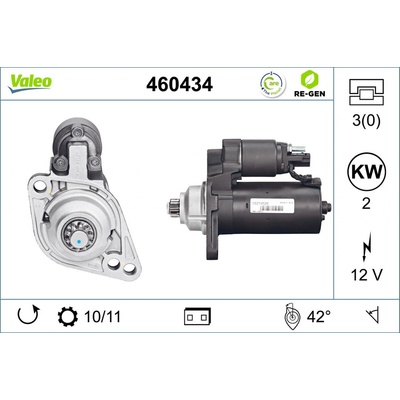 VALEO Štartér 460434
