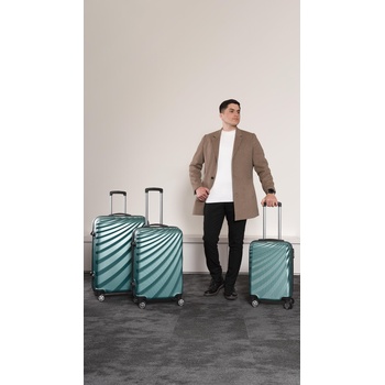 Wexta Комплект куфари WEXTA, мента, 3 бр 14516