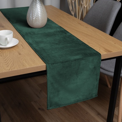 Biante Zamatový behúň Velvet Prémium SVP-044 Lesná zelená 35x120 cm