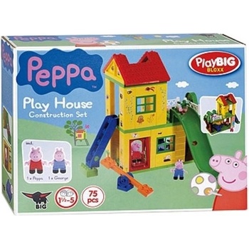 PlayBIG Bloxx Peppa Pig na ihrisku