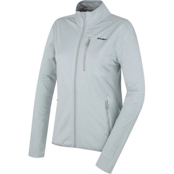 Husky дамски суитчър с цип Ane L, светло сив (hsk-XHD-0082-007)