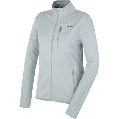 Husky дамски суитчър с цип Ane L, светло сив (hsk-XHD-0082-007)