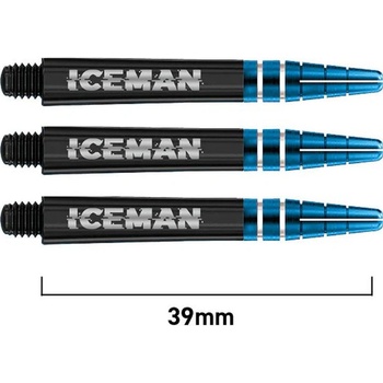 Red Dragon Gerwyn Price Iceman Nitro Ionic čierne, intermediate, 39mm