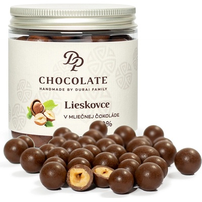 DP chocolate Dražé Lieskové orechy v mliečnej čokoláde 150 g