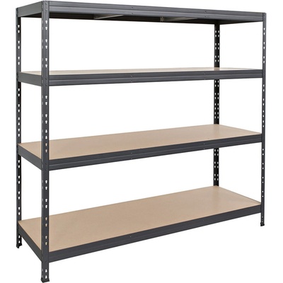 AR Shelving Vysokozáťažový regál Rivet (180x180x60 cm, antracitovosivá) (100396470)