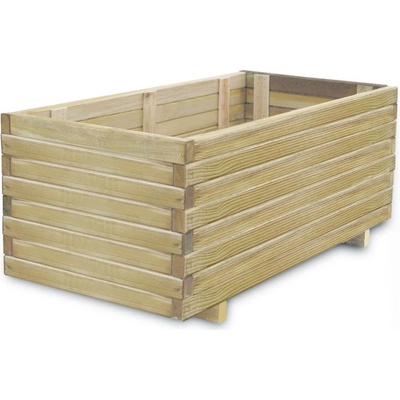VidaXL Vyvýšený záhon 100 x 50 x 40 cm dřevo obdélníkový