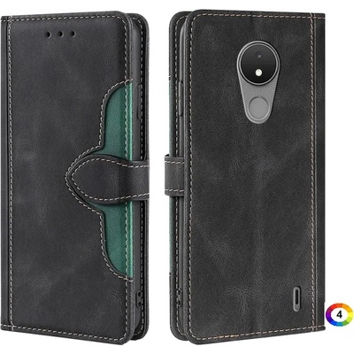 Nokia C21 Magnetic Buckle Wallet Калъф и Протектор