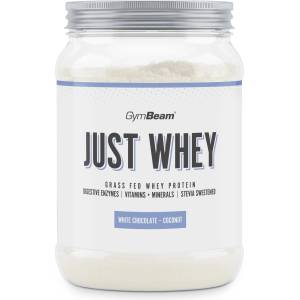 GymBeam Just Whey Grass-Fed Protein 500 g бял шоколад с кокос