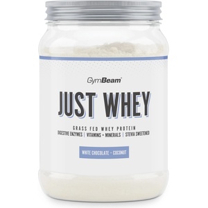 GymBeam Just Whey Grass-Fed Protein 500 g бял шоколад с кокос