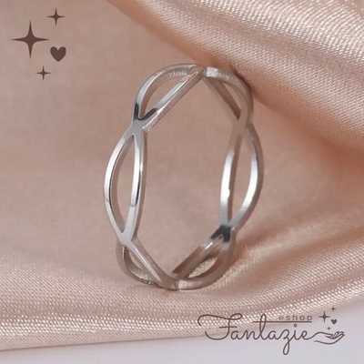 Atelier Fantazie Prstýnek z oceli XV 41015