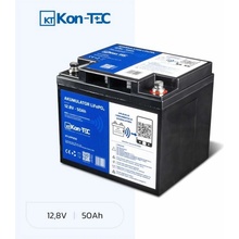 Kon-Tec KT-LFP1250 Lithium-železo-fosfátová LiFePO4 12V, 12,8V 50Ah