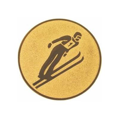 TROFEJE.sk Emblém 25mm 74 lyžovanie skoky