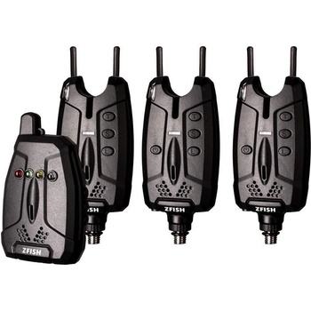 Zfish Sada Hlásičů Bite Alarm Set Prime 3+1 Černá