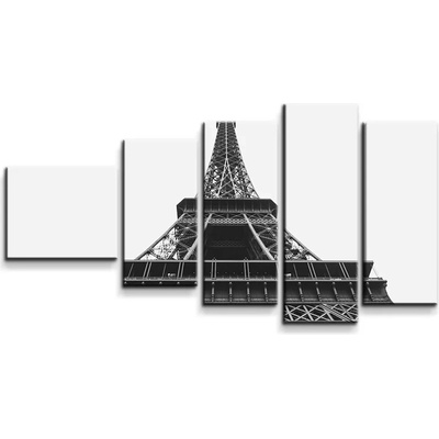 Sablio Obraz - 5-dílný Eiffel Tower 4 - 100x60 cm