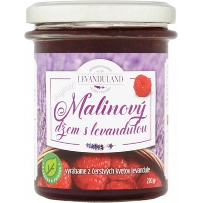 Levanduland Malinový džem s Levanduľou 220 g