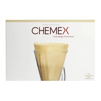 Chemex papierové nebielené na 3 šálky