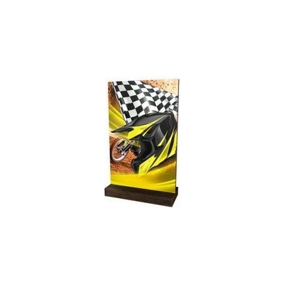 Poháry Bauer Dřevěná plaketa WPLA01M13 Motorsport