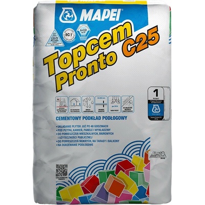 MAPEI Topcem Pronto C25 cementová směs na potěry 25 kg
