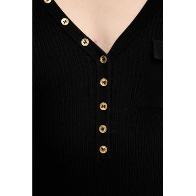 Elisabetta Franchi Рокля с коприна Elisabetta Franchi (AM10B56E2)