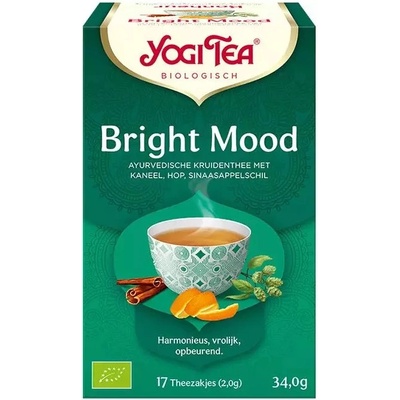 Yogi Tea Bio Ajurvédsky čaj Bright Mood 17 ks