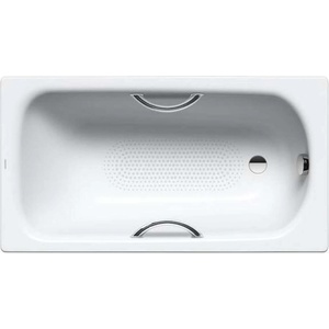 KALDEWEI Advantage - Вана Saniform Plus Star 330, 140x70 см, с отвори за дръжки, противоплъзгащо покритие по цялата повърхност, Perl-Effekt, бяла 133034013001 (133034013001)