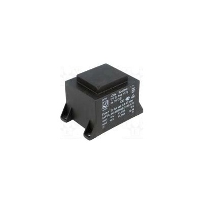 Transformátor zalévaný 22VA 230VAC 15V 15V 734mA 734mA PCB