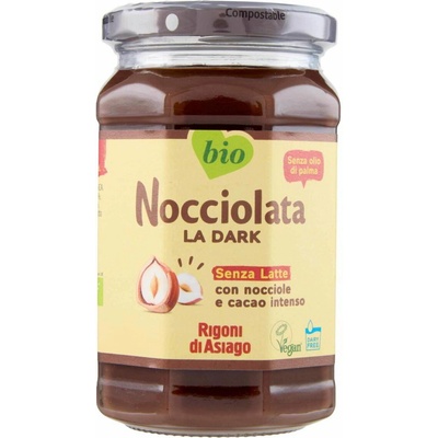 Rigoni Di Asiago nátierka z tmavej čokolády BIO bez mlieka 325 g