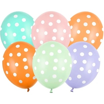 Image 1 of PartyDeco Балон на точки, цветен