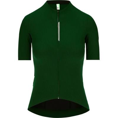 Q36.5 Дамска фланелка с къс ръкав за колоездене Q36.5 Women's Dottore Pro Jersey Cycling jersey - Forest Green - размер XS (156-2425-0211)