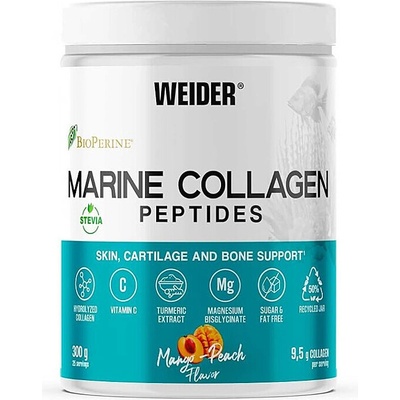 WEIDER Marine collagen peptides príchuť mango broskyne 300 g