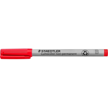 STAEDTLER Неперманентен маркер Staedtler Lumocolor 312 B, ЧЕРВЕН (32452-А-ЧЕРВЕН)