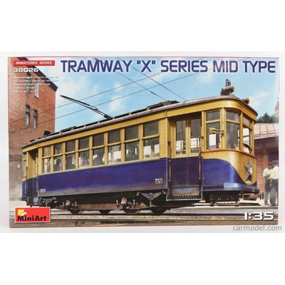 Miniart Tatra Tram Bus X Series Mid Type 1978 1:35