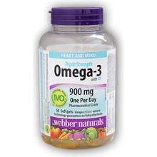 Webber Naturals Omega-3 with D3 900 mg 50 tablet