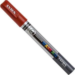 LYRA Graduate Mark Permanent Химикал маркер 1 mm Brown 1 бр (6810076)