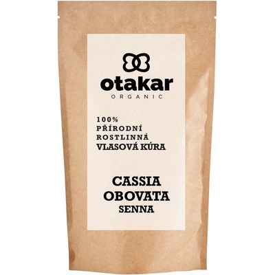 Otakar Organic přírodní rostlinná vlasová kúra cassia senna 100 g