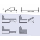 Image 1 of Мебелна фабрика НОВ ДОМ - гр. Ямбол Диван Белла 1 (Продукт 713)