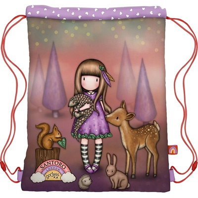 Santoro gorjuss Спортна торба Santoro Gorjuss - Be Kind To All Creatures (1123GJ05)