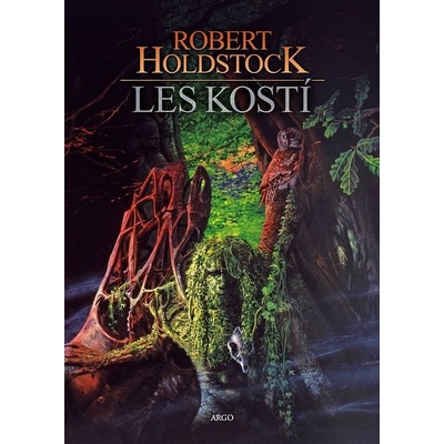 Les kostí - Robert Holdstock, Jan Dřevíkovský ilustrácie
