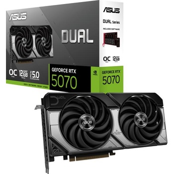 Image 1 of ASUS GeForce RTX 5070 Dual OC 12GB GDDR7 192bit (DUAL-RTX5070-O12G/90YV0M17-M0NA00)