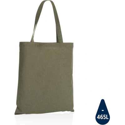 Taška Impact zo 145g recyklovanej bavlny AWARE™, zelená