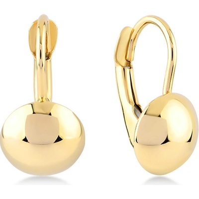 Lillian Vassago Celozlaté dětské patentové náušnice LLV06-GER269