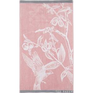 Ted Baker Home Хавлиена кърпа Ted Baker Home Botanical Birds Towel - Pink